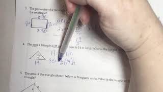 Finding the Missing Dimensions Question 4