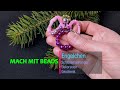 Engelchen mit Herz aus Perlen❤️//MACH MIT BEADS/  Dekoration, Geschenk Schmuck Weihnachten Ostern