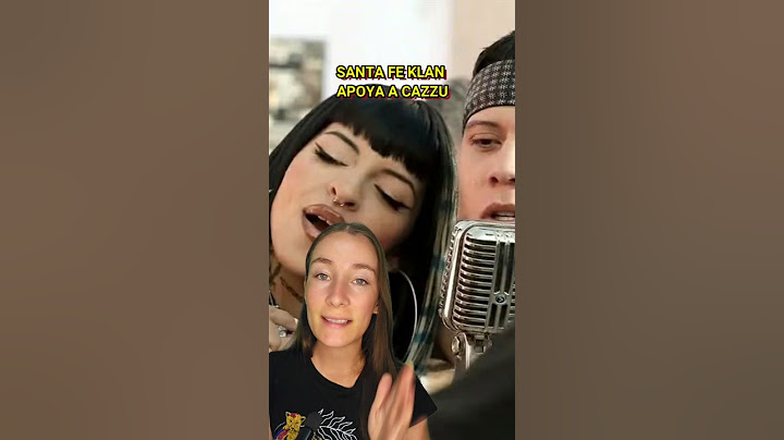Santa Fe Klan apoya a Cazzu con su canción Dolce #santafeklan #cazzu
