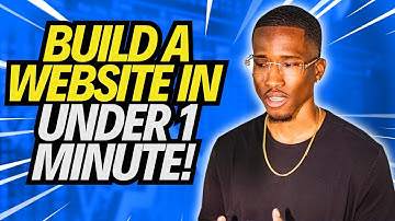 Build a Website in 60 Seconds with AI: Step-by-Step Tutorial (2025)
