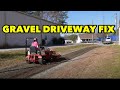 Gravel Driveway Fix START to FINISH Lawn Care Business