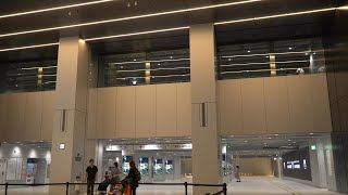 拡張工事が完了し本格開業した東京メトロ日比谷線虎ノ門ヒルズ駅（2023年7月16日）