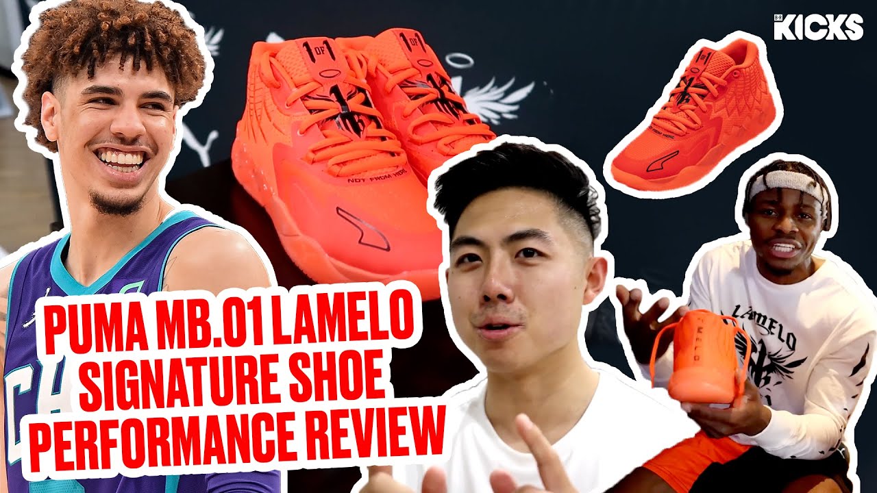 PUMA MB.01 LAMELO SIGNATURE SHOE PERFORMANCE REVIEW WITH ...