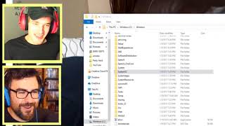 Pewdiepie deletes CinnamonToastKen''s System32