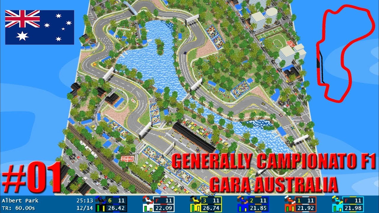 GeneRally - Gameplay ITA - Campionato F1 - Let's Play #01 - Gara Australia - Race of 30 minutes GeneRally - Gameplay ITA - Campionato F1 - Let's Play #01 - Gara Australia - Race of 30 minutes