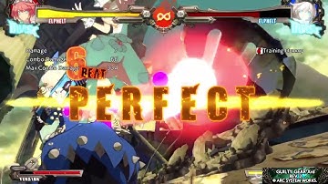 Guilty Gear Xrd REV 2 Elphelt combo another unblockable