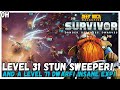 Level 31 stun sweeper with insane exp gains deep rock galactic survivor