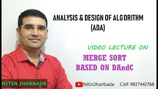 Merge Sort based on Divide and Conquer
