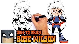 How to Draw Rose Wilson | Teen Titans GO!