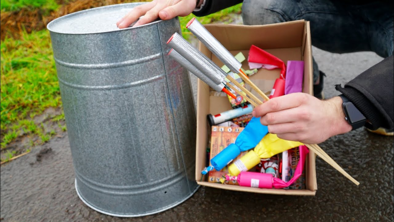 VUURWERK ONDER EMMER AFSTEKEN!