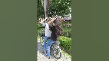 Chị ơi mình cài tóc rồi đi dạo phố nhé#tócgiả #caitocgia