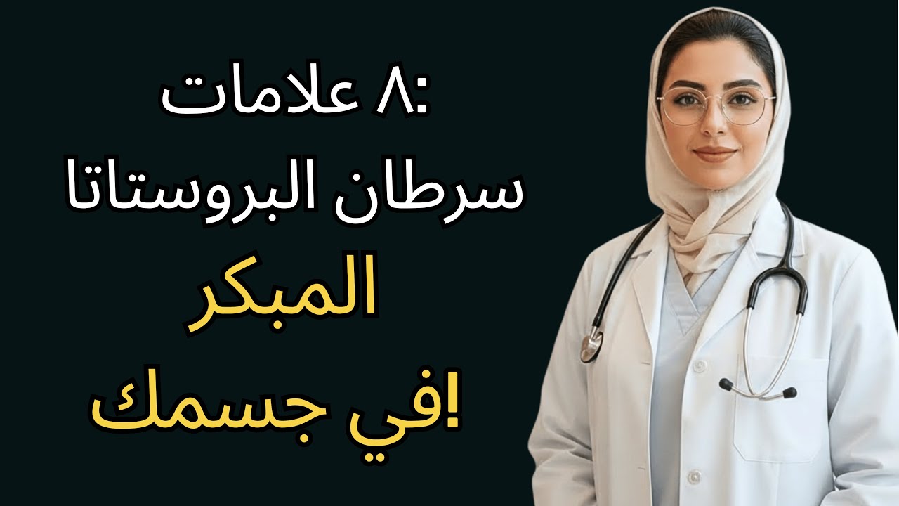 ٨ علامات مبكرة لسرطان البروستاتا قد تنقذ حياتك | د. لينا السالمي