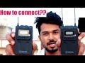 How to Connect boya wireless mic to DSLR | boya mic DSLR connect | boya wm8 pro ke connet to DSLR