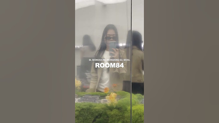 성수동 거울 맛집 ROOM84