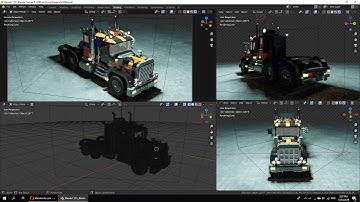 Blender 2.80 - Lego Animation using AssembleMe Addon ($)
