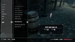 How to get rid of Trash items without dropping them - Skyrim