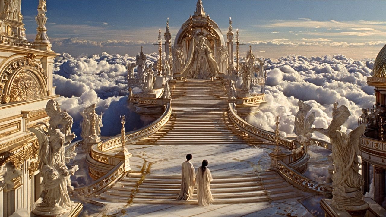 Temple in Clouds and Call from Heaven | Walking Toward  Celestial Throne