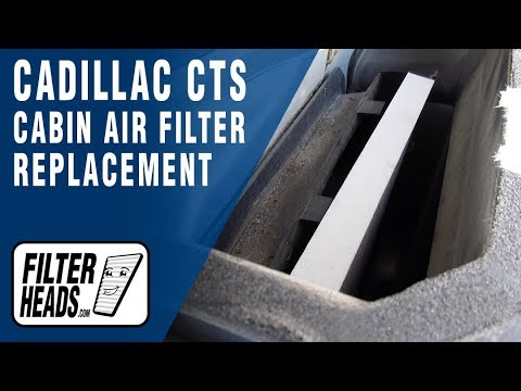 How to Replace Cabin Air Filter 2009 Cadillac CTS