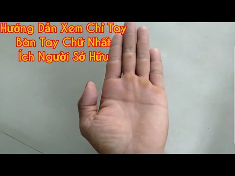 #Shorts Hướng Dẫn "Xem Chỉ Tay" Cho Người Sở Hữu Bàn Tay Chữ Nhất.