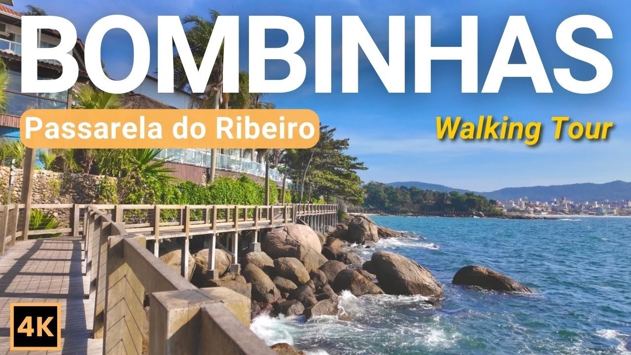 As belíssimas paisagens da Passarela do Ribeiro em Bombinhas | Walking ...