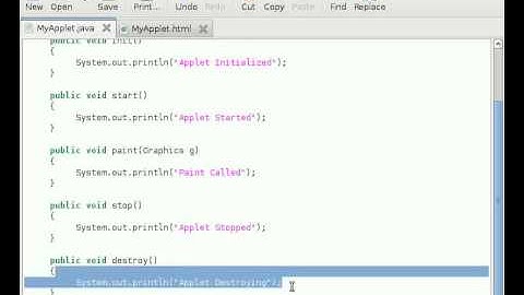 Java Applet Tutorial #5 Life Cycle Program-II