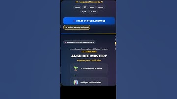 Powerbi TutorGeniee  https://tutor.docgeniee.org/PowerBiTutor/           #ai #bi  #powerbi #voiceai