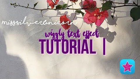 Wiggly/Jittery Text Effect | Videostar