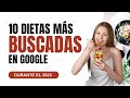 Estas son las 10 Dietas más buscadas en Google durante el 2023