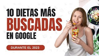 Estas son las 10 Dietas más buscadas en Google durante el 2023