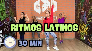 30 min de RITMOS LATINOS | CARDIO BAILE | Rutina para bajar de peso y tonificar en casa