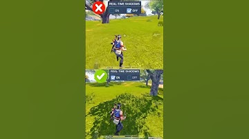 Best Graphics Setting Real Shadows ON VS OFF In COD MOBILE #shorts #trending #codm