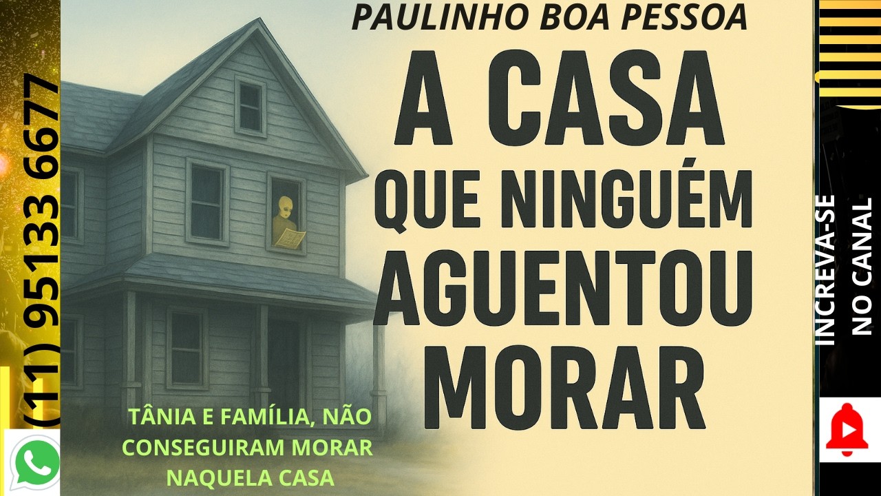 ELE MORREU SEGURANDO O JORNAL... E AGORA VOLTOU PRA ASSOMBRAR.