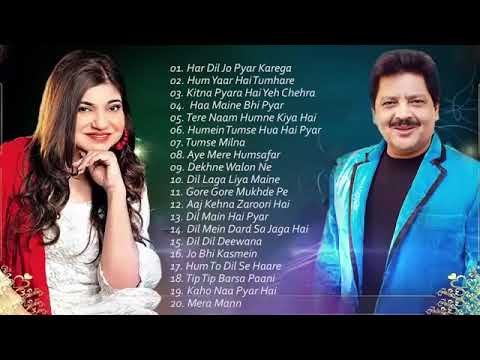 Best of Alkayagnik and udit Narayan hit hindi mp3 songs