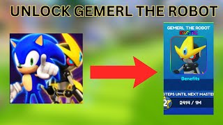 HOW TO UNLOCK GEMERL THE ROBOT IN SONIC SPEED SIMULATOR - ROBLOX