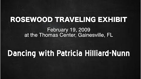 Dancing with Patricia Hilliard-Nunn at the Thomas ...