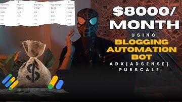 💸 AdX & AdSense Full Automation Method (Free 2025 Guide) + Live Proofs & Tricks | Mask Blogger