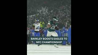 Saquons NFC Championship Dreams Come True #shorts #nfl #flyeaglesfly #philadelphiaeagles #sports