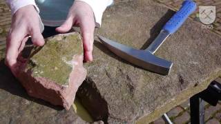 How to classify a rock: sandstone