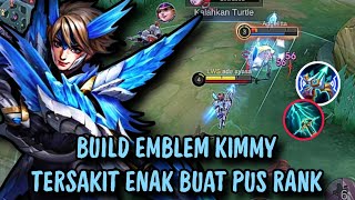Kimmy Melawan Miya Yang Galak Pake Build Emblem Kimmy Tersakit 2025 Kimmy Mlbb