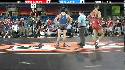 138 Andres Gandara vs. Joshua Calhoun