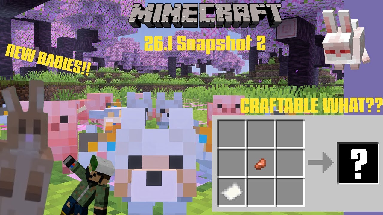 Mojang just made an INSANE change to these old Minecraft features!! (26.1 Snapshot 2)