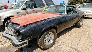 1977 Camaro Junkyard Find For Sale $2399