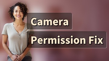 Why Are Camera Permissions Missing from My Android Apps?