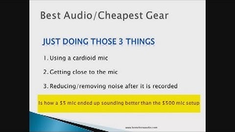 How to Build A Home Recording Studio - Part 1