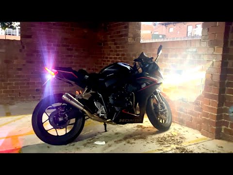 2024 Honda CBR650r, Cold start