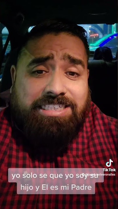 yo solo se que yo soy su hijo y El es mi Padre - YouTube