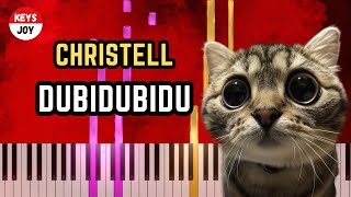 Christell - Dubidubidu Chipi Chipi Chapa Chapa Piano And Keyboard Tutorial Kids Pop Song