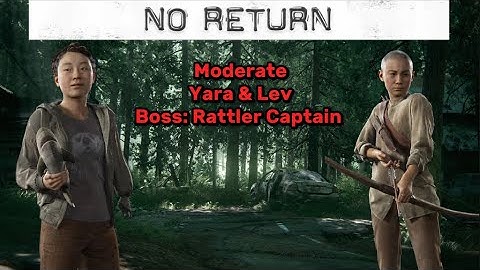 The Last of Us 2 Remastered No Return - Yara & Lev (Moderate) 4K