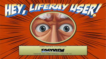 EasyView - Screen Reports for Liferay Portals