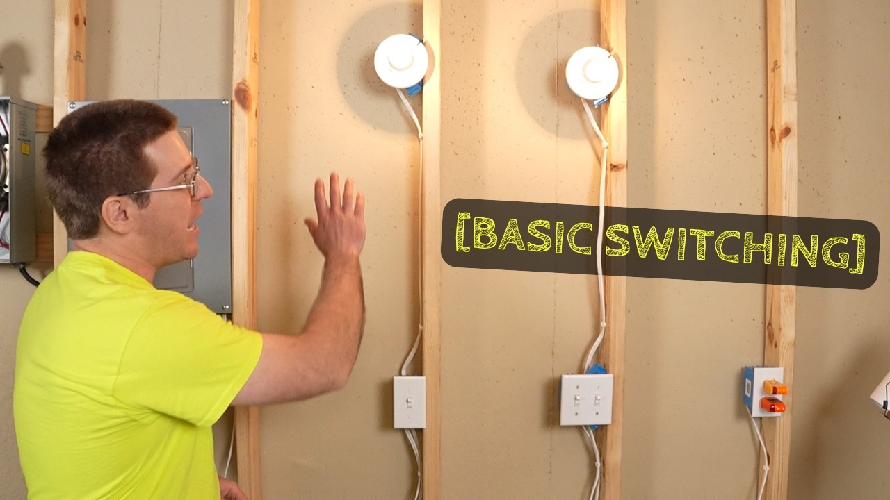 Basic Switch Wiring Made Simple - YouTube